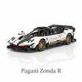 Pagani Zonda-Inspired Sports Car Building Model