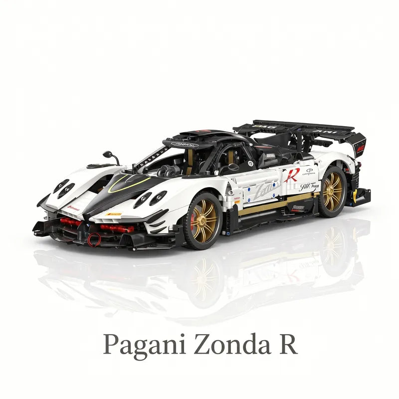 Pagani Zonda-Inspired Sports Car Building Model