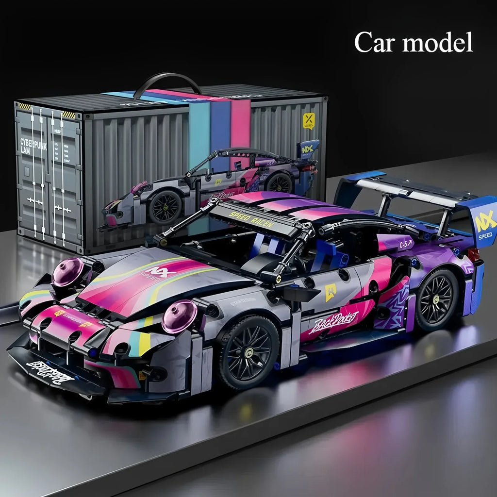 Apex Velocity - 1:14 Technical Supercar Building Block Set