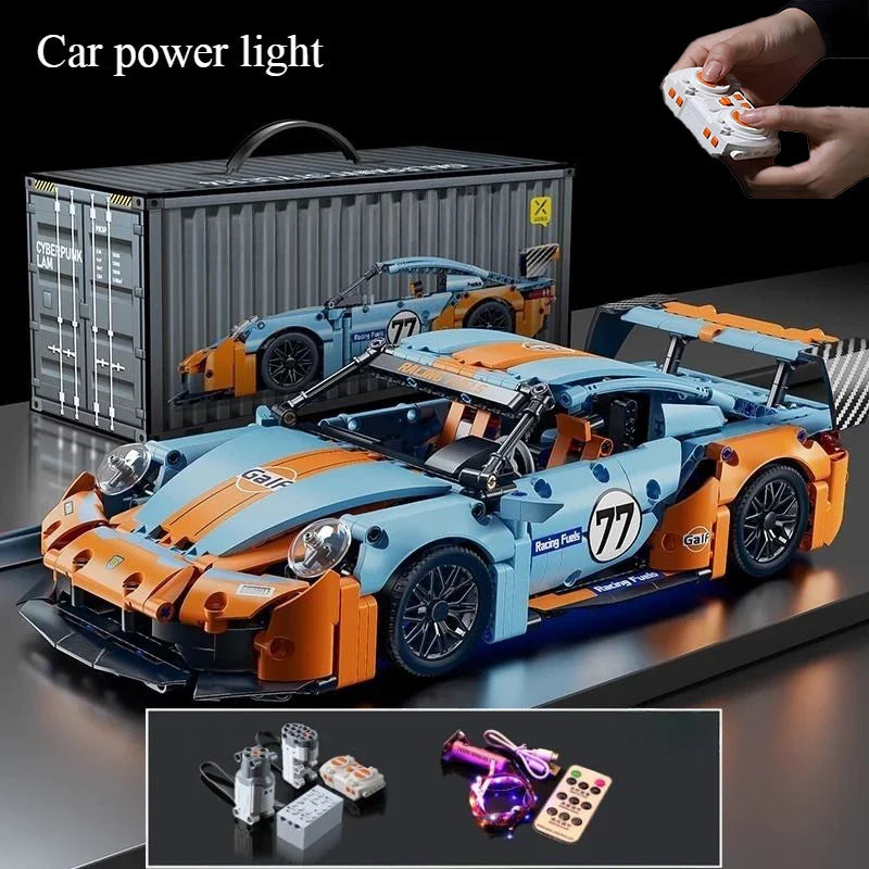 Velocity Racer 1:14 Technical Sport Car Building Block Model