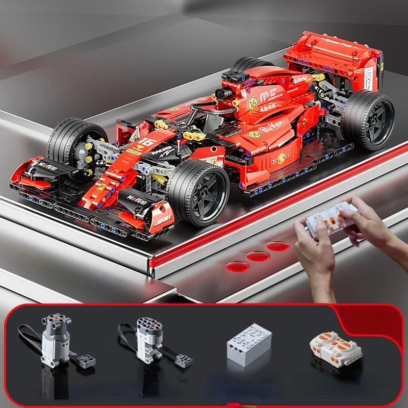 Velocity GT 1:10 Racing Roadster - Technic Building Block Supercar
