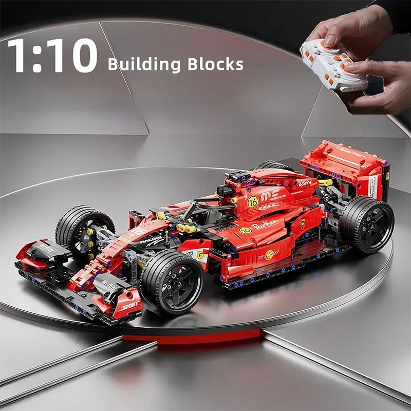 Velocity GT 1:10 Racing Roadster - Technic Building Block Supercar