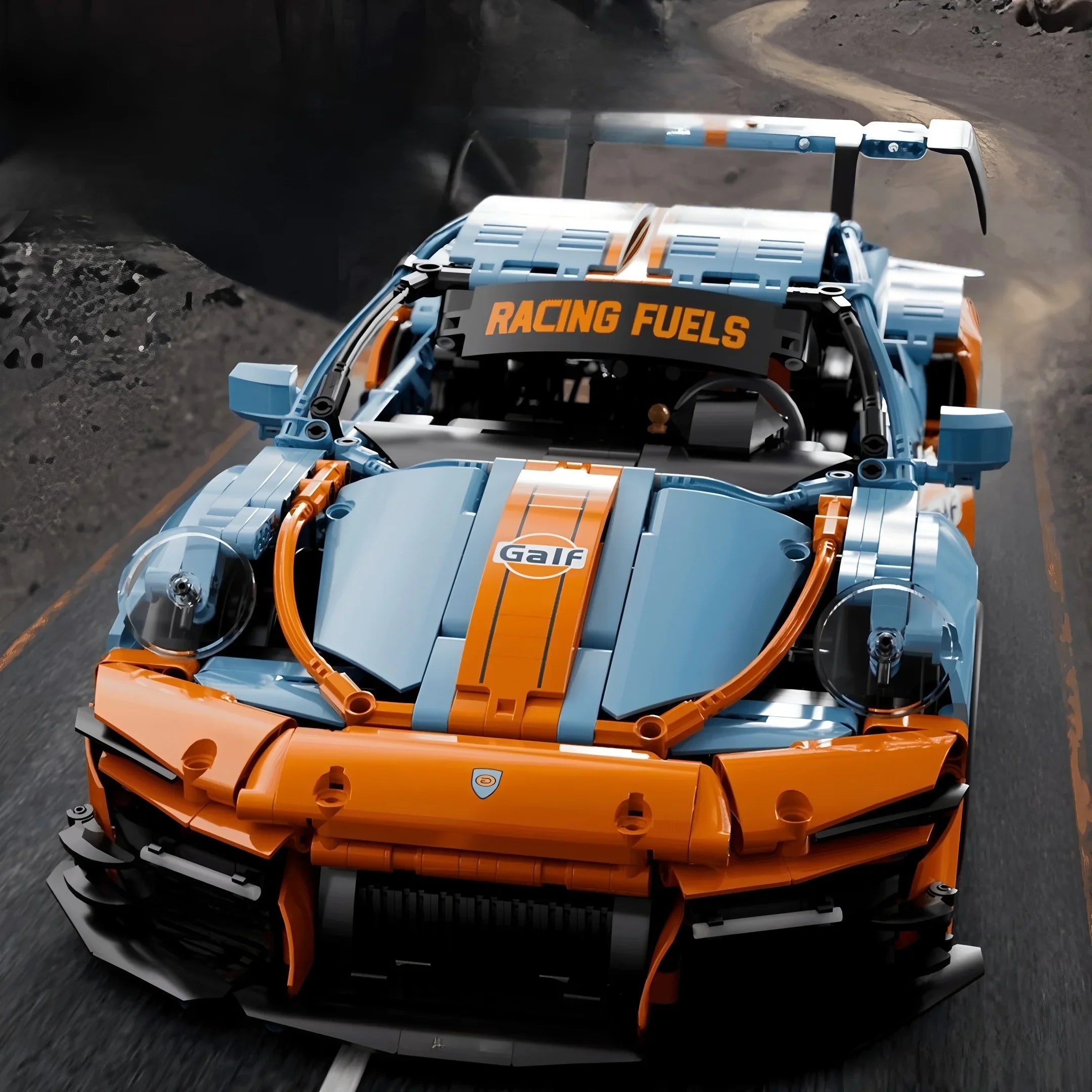 Velocity Racer 1:14 Technical Sport Car Building Block Model