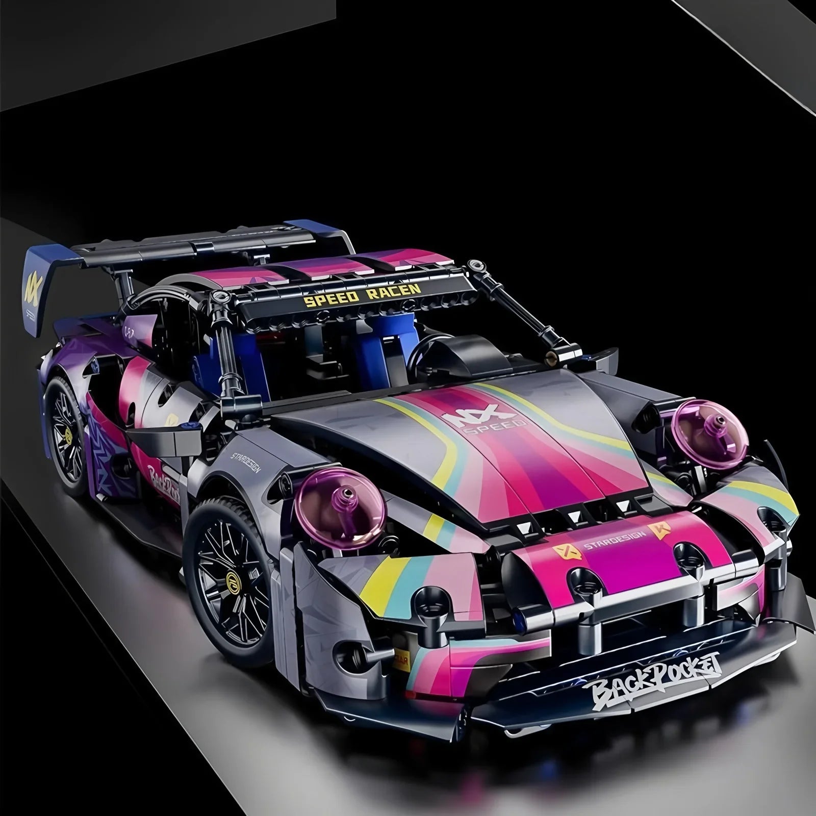 Apex Velocity - 1:14 Technical Supercar Building Block Set