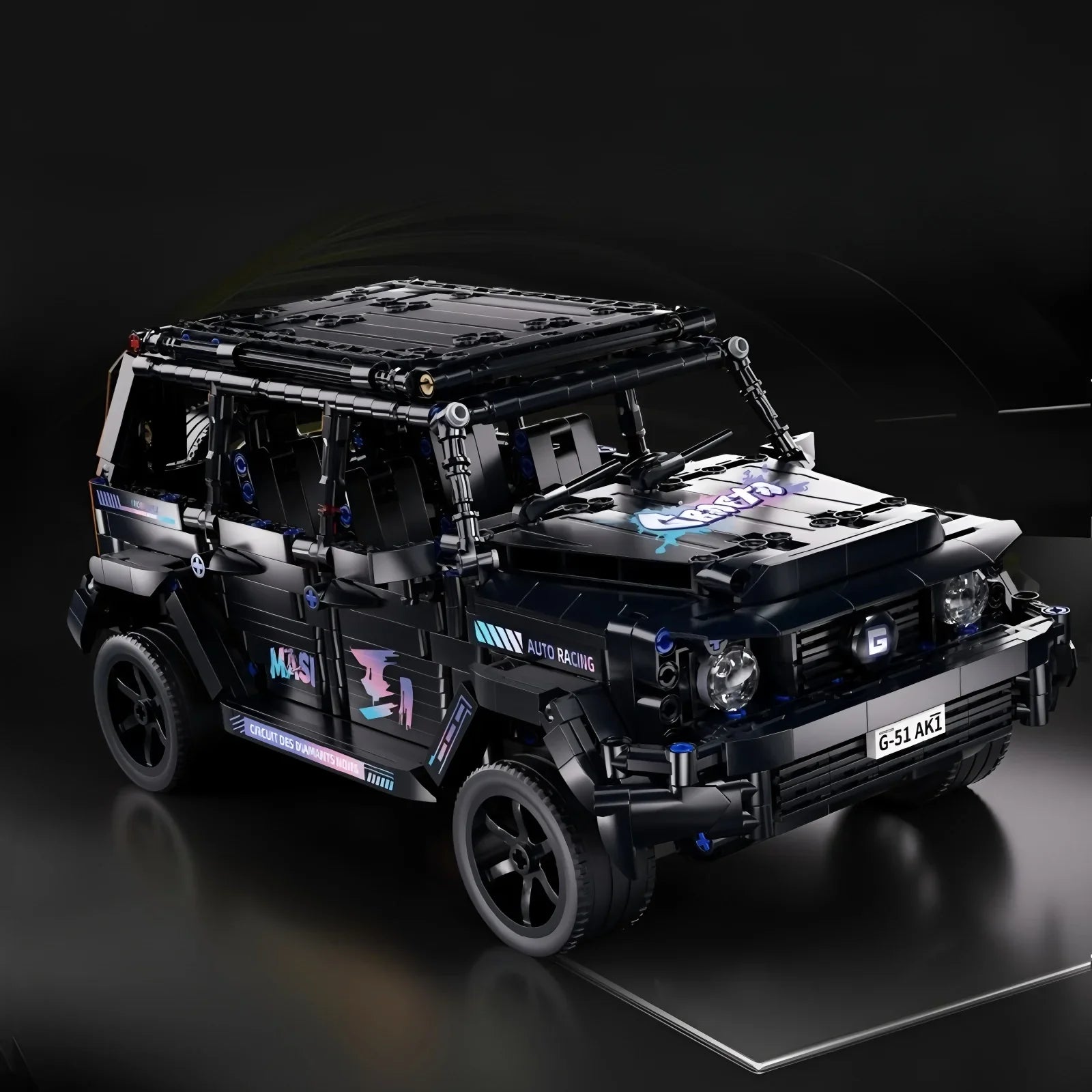 Velocity Build 1:14 RC Sports Car - DIY Building Block Model Kit