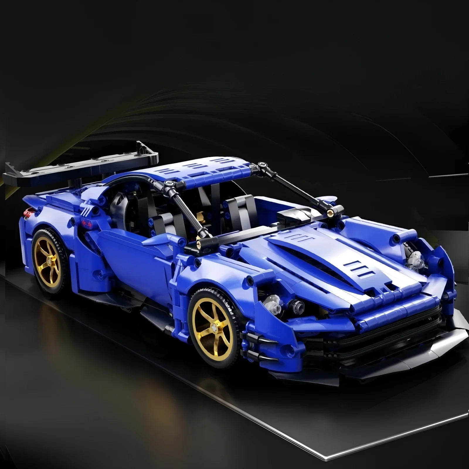 Velocity GT 1:14 RC Building Block Sports Car - DIY STEM Toy Kit