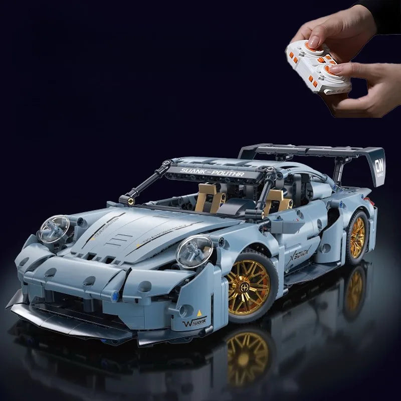 Apex GT-14 Supercar Building Block Set - 1:14 Technical Racing Model