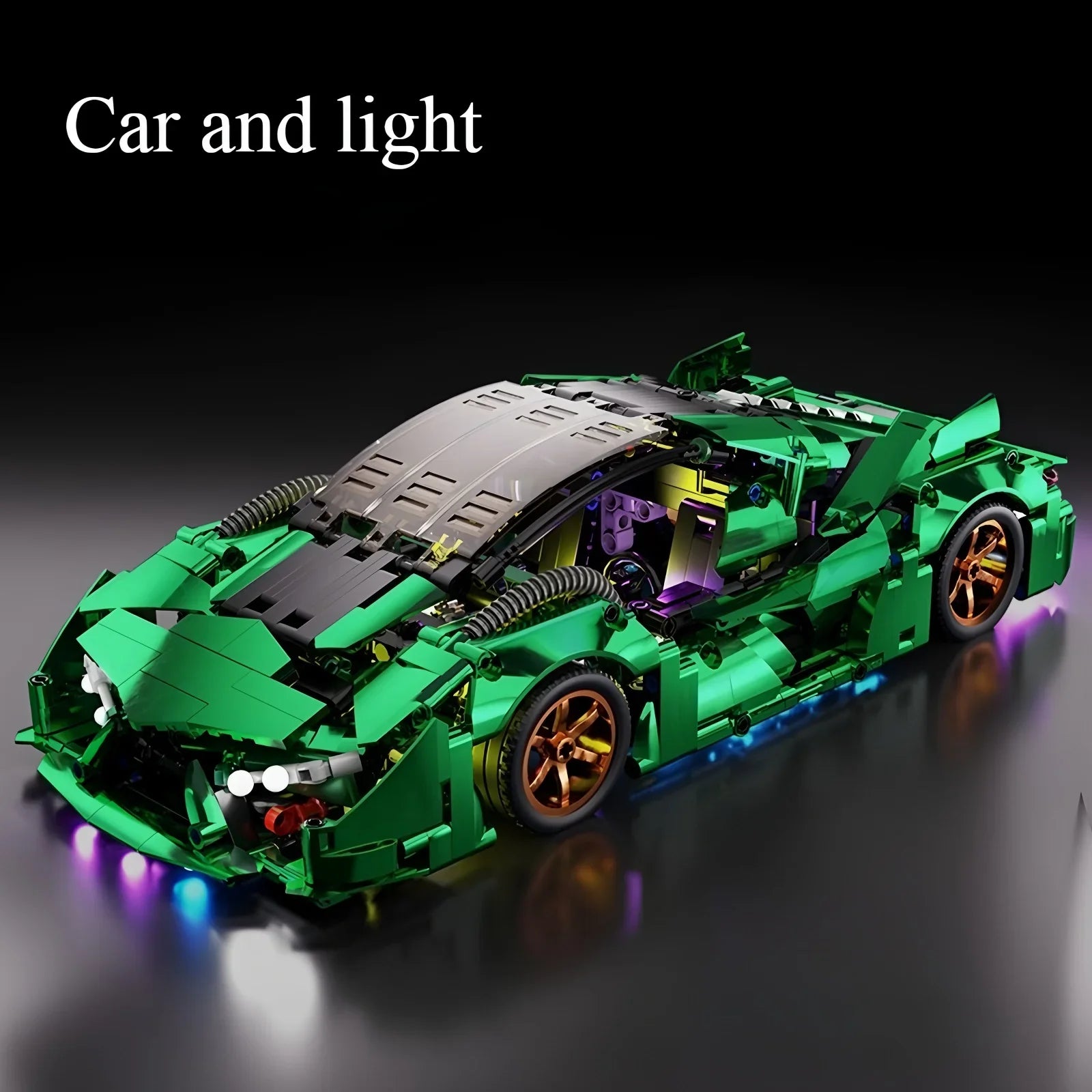 Apex Velocity 1:14 Supercar - Technical Racing Building Block Set