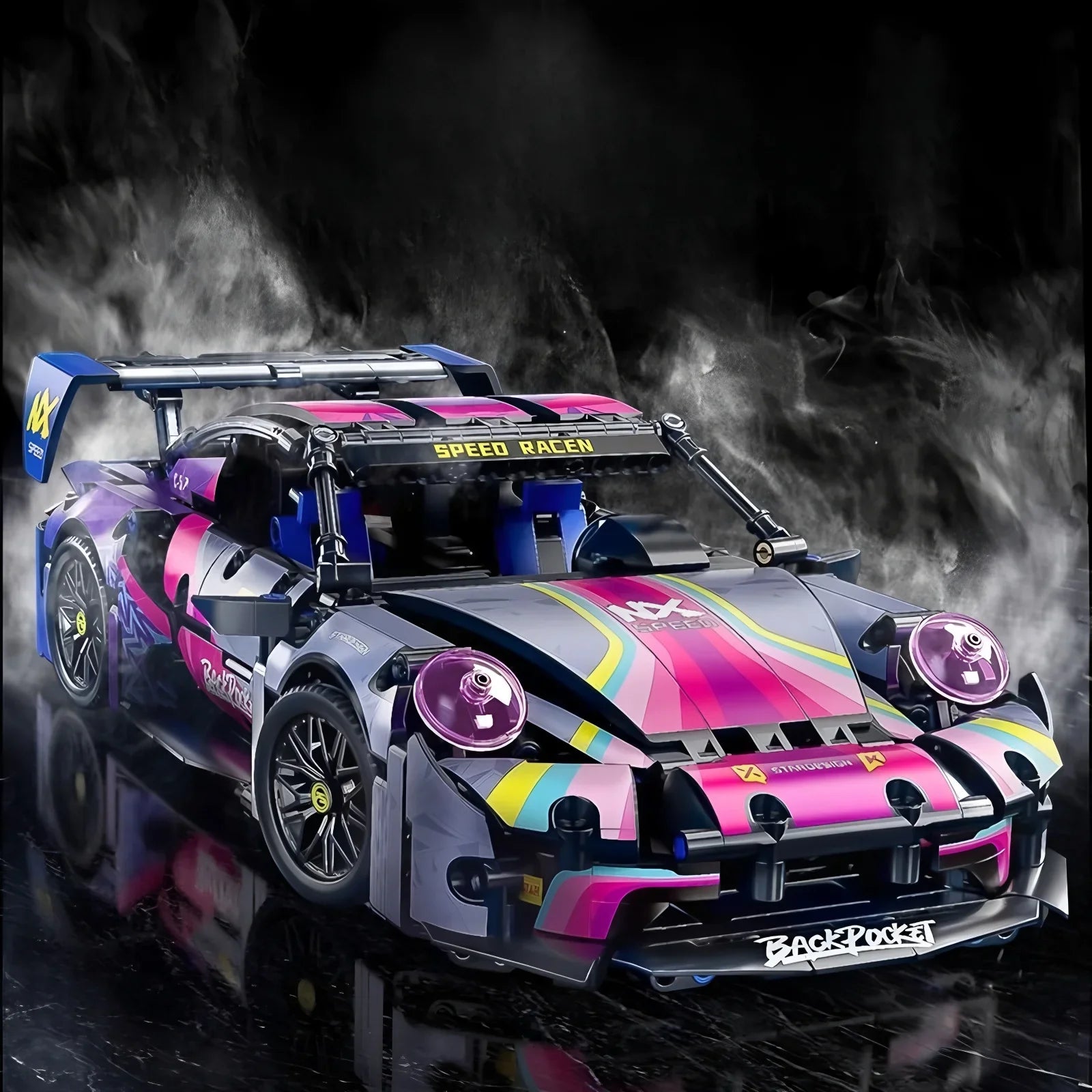 Apex Velocity - 1:14 Technical Supercar Building Block Set