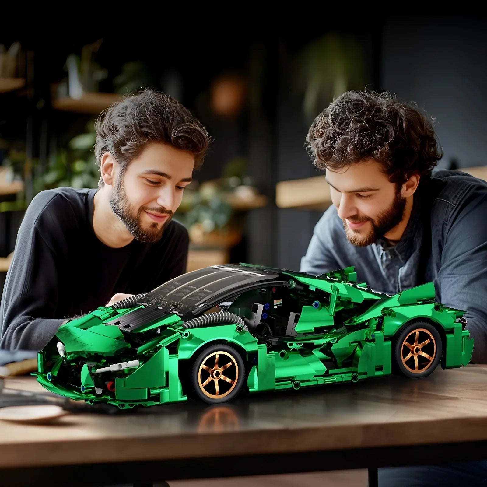 Apex Velocity 1:14 Supercar - Technical Racing Building Block Set