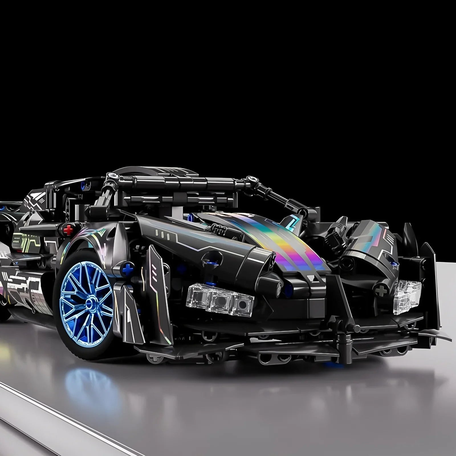 Velocity GT 1:14 Scale DIY Sports Car - Building Block Model Kit