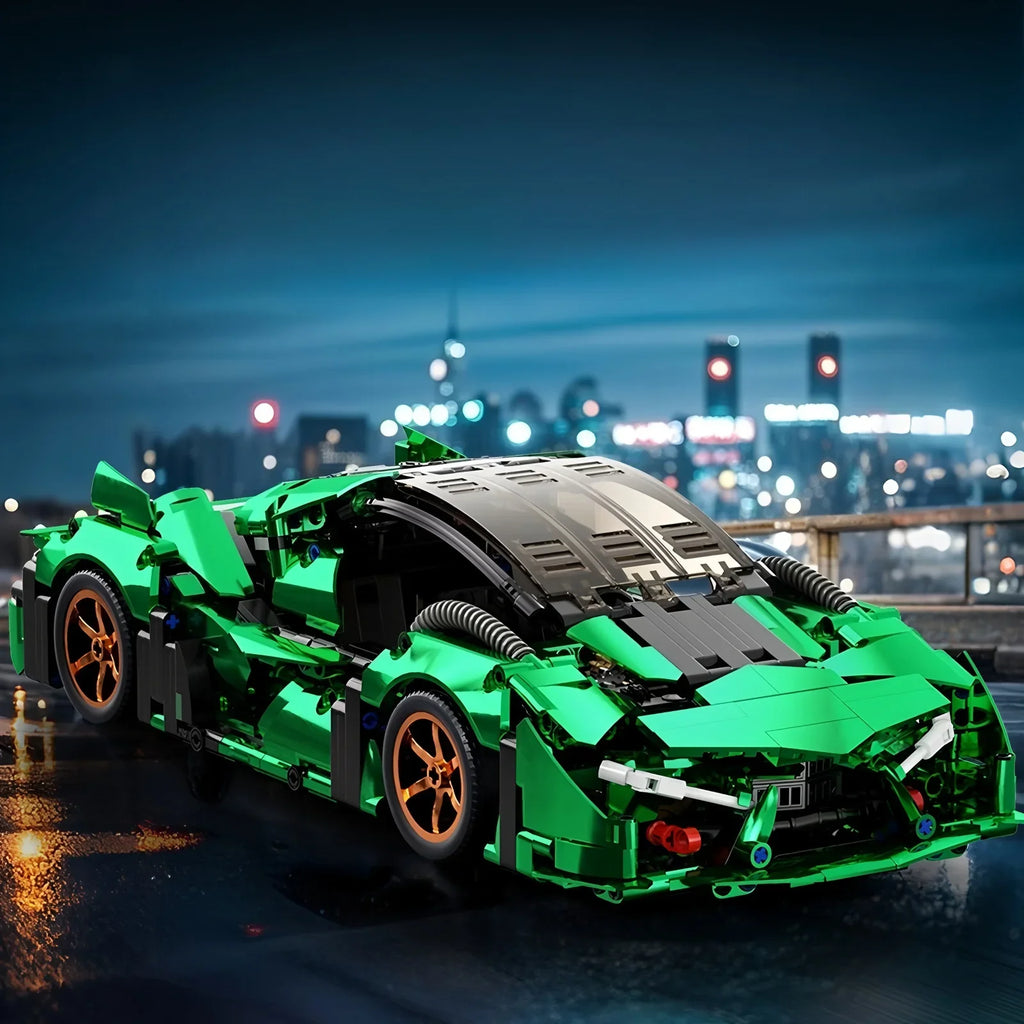 Apex Velocity 1:14 Supercar - Technical Racing Building Block Set
