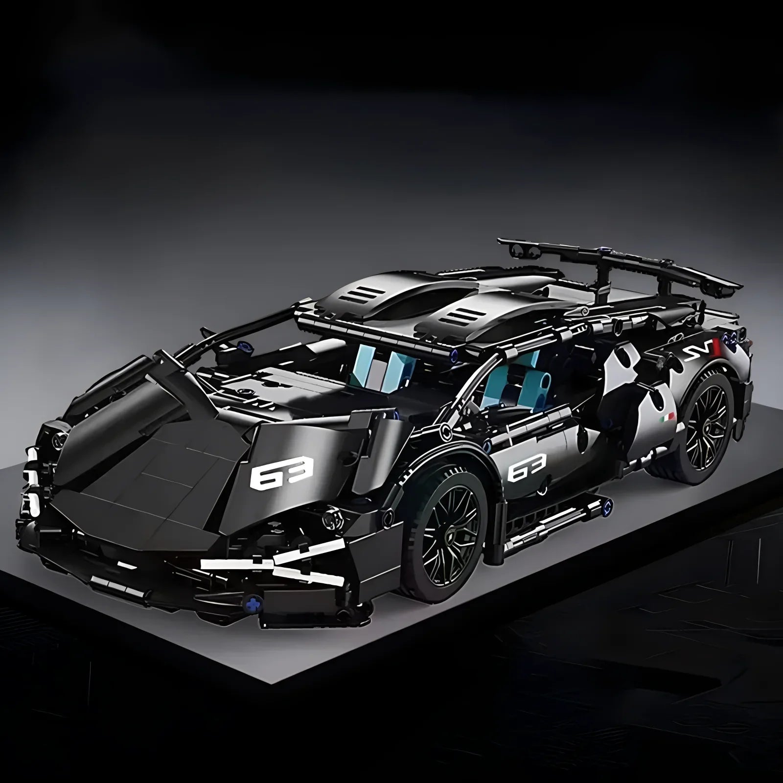 Apex Velocity GT - 1:14 Technical Supercar Building Block Set