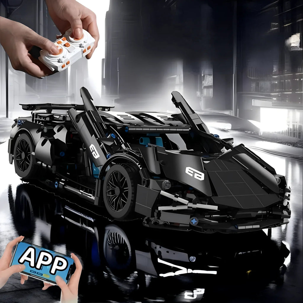 Apex Velocity GT - 1:14 Technical Supercar Building Block Set