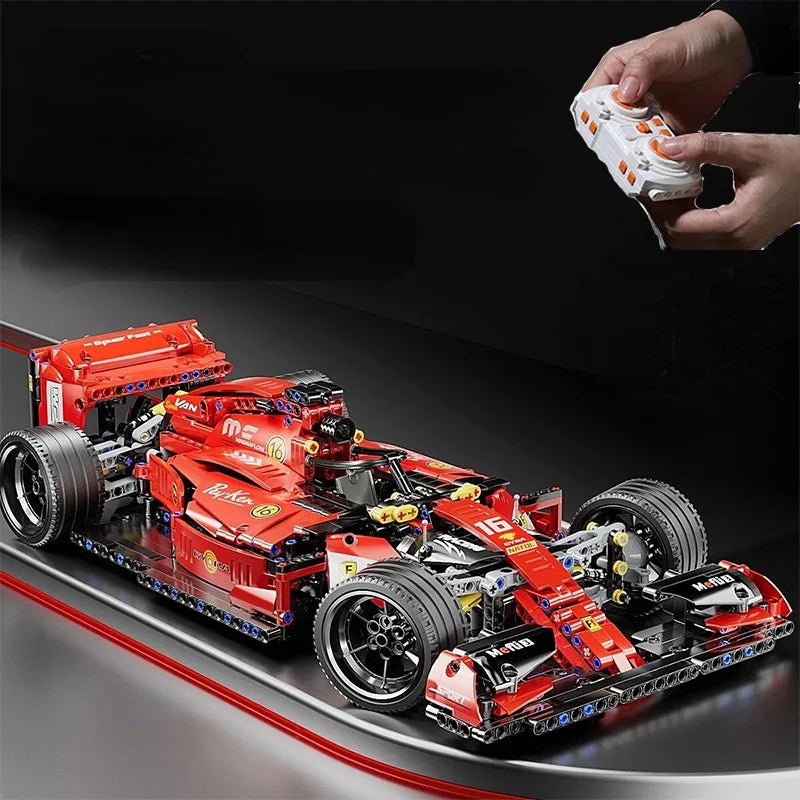 Velocity GT 1:10 Racing Roadster - Technic Building Block Supercar