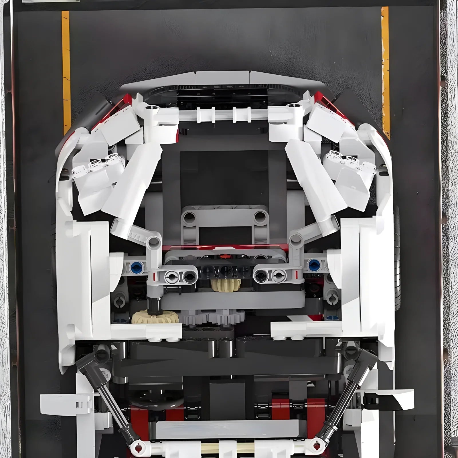 Velocity GT 1:14 Building Block RC Sports Car - 1209 Pieces