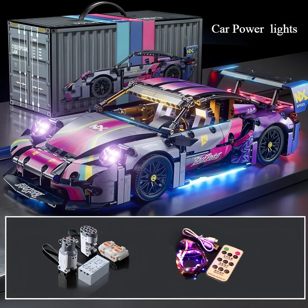 Apex Velocity - 1:14 Technical Supercar Building Block Set