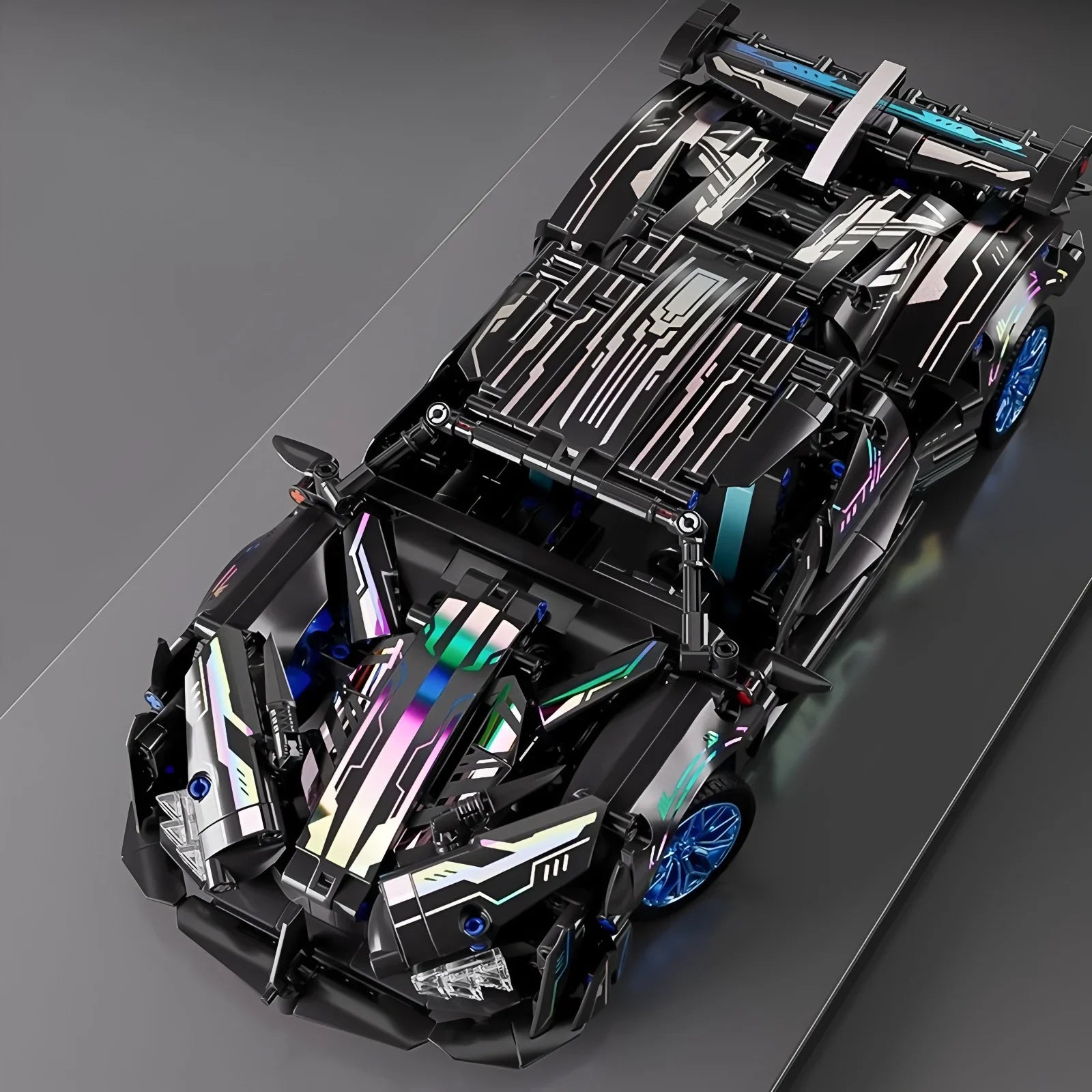 Velocity GT 1:14 Scale DIY Sports Car - Building Block Model Kit