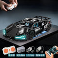 Velocity Blue 1:14 Supercar - 1280 PCS STEM Building Block Set