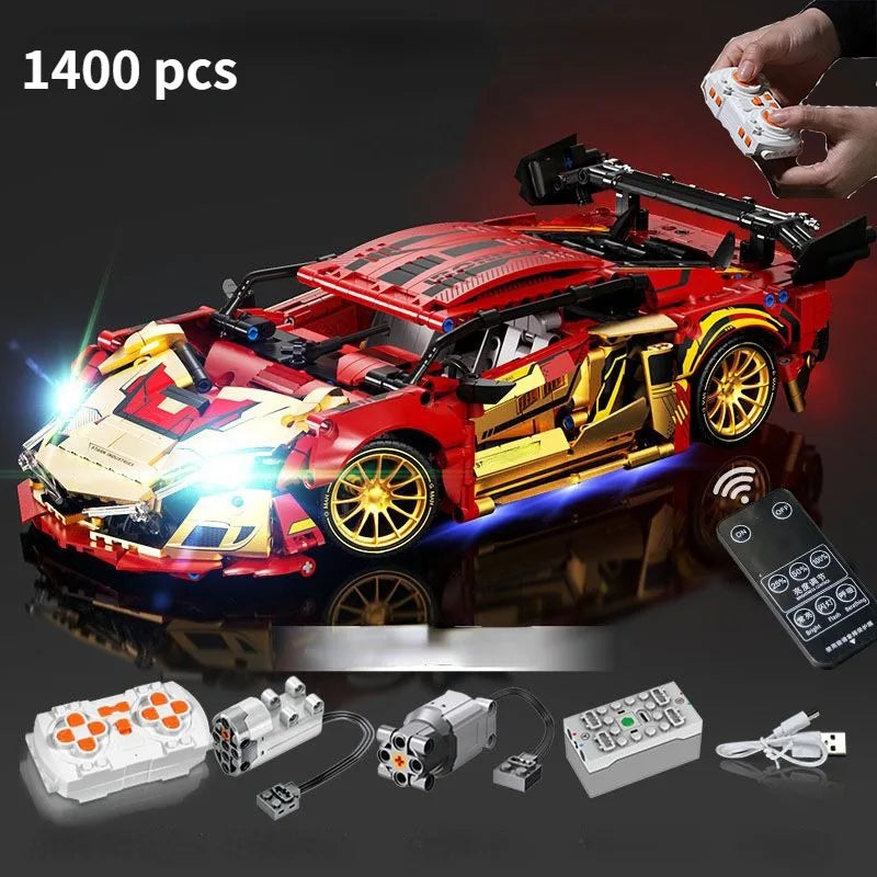 Apex Velocity Roadster - 1:14 RC Supercar Building Set