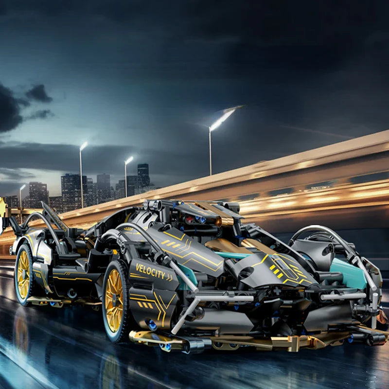 V12 Stealth Roadster - 1:14 DIY RC Technical Supercar Building Kit
