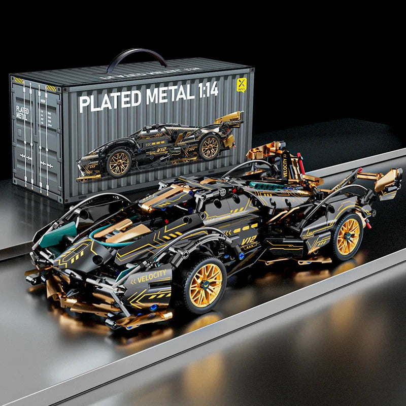 V12 Stealth Roadster - 1:14 DIY RC Technical Supercar Building Kit