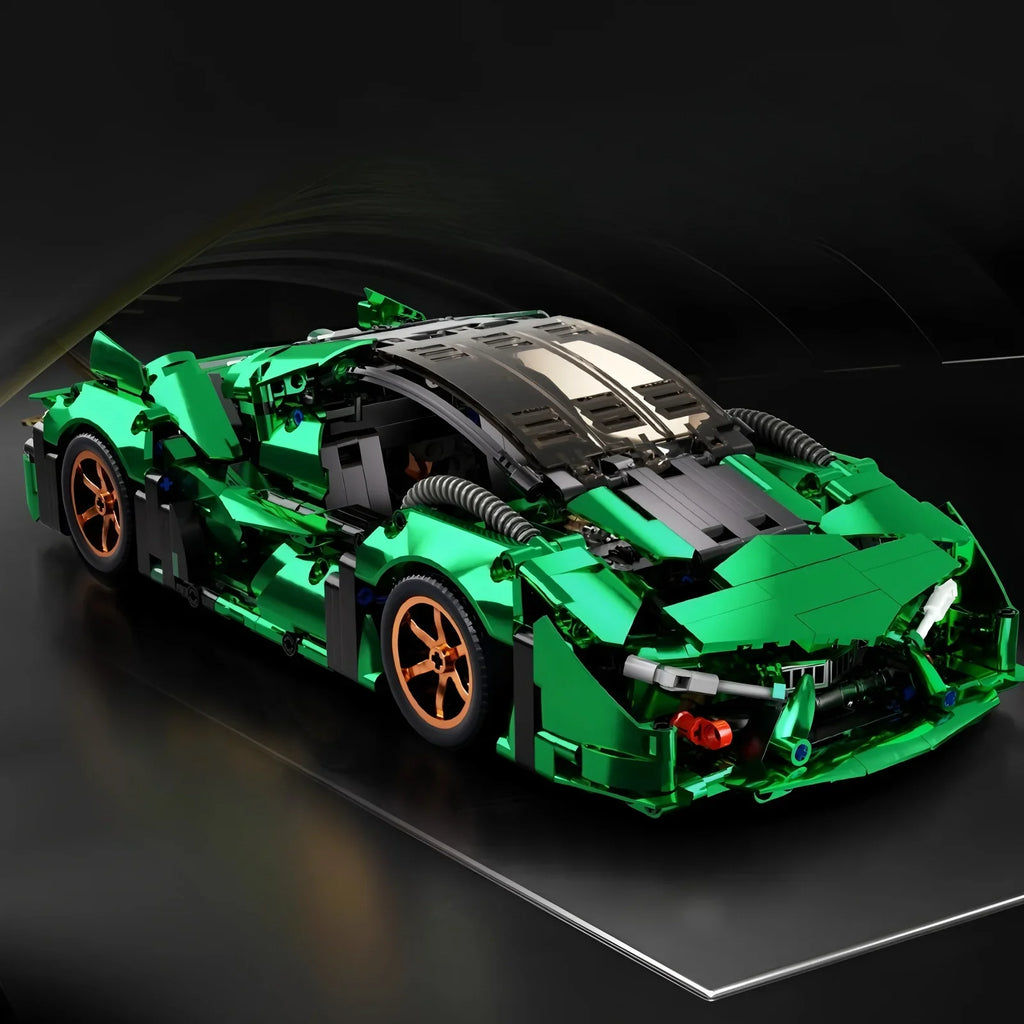 Apex Velocity 1:14 Supercar - Technical Racing Building Block Set