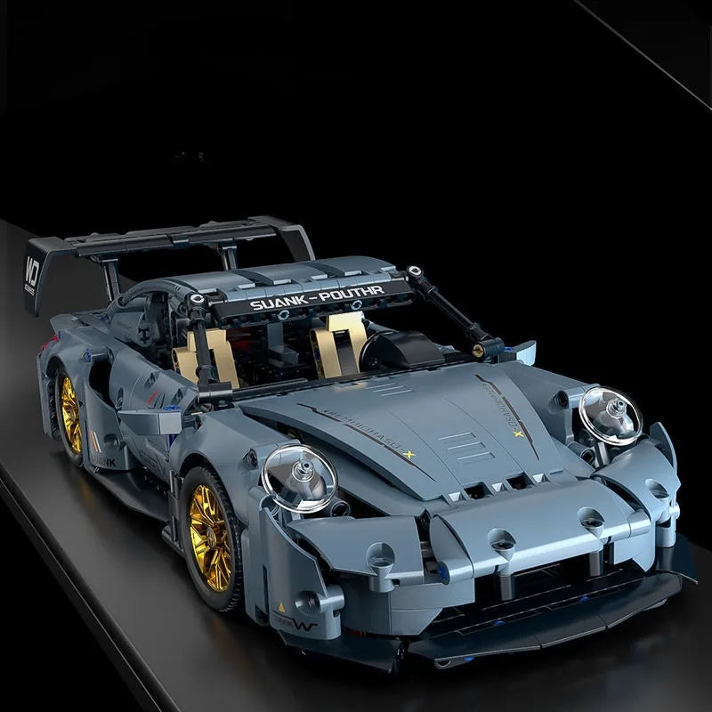Apex GT-14 Supercar Building Block Set - 1:14 Technical Racing Model