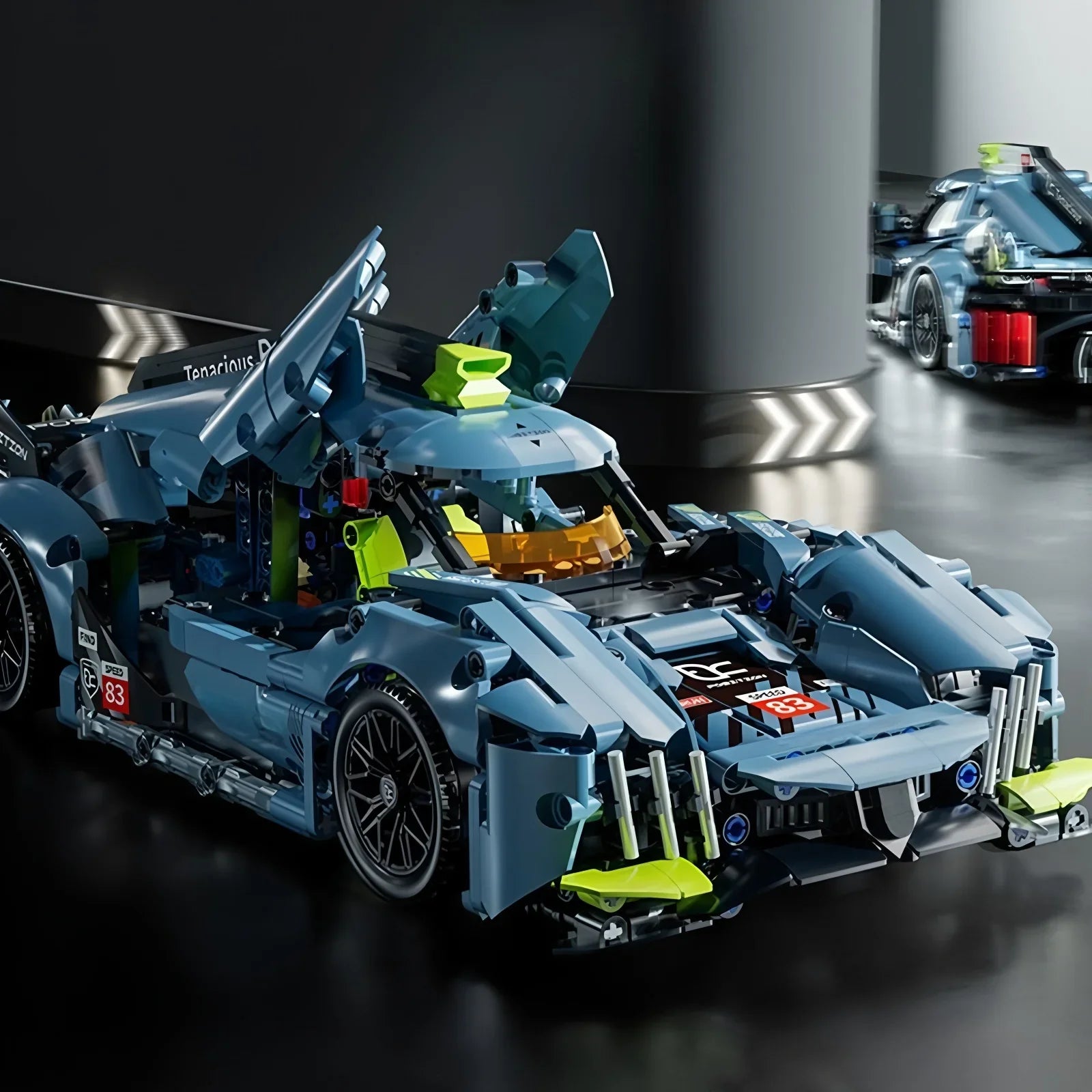 Velocity GT 1:14 RC Sports Car Building Block Set