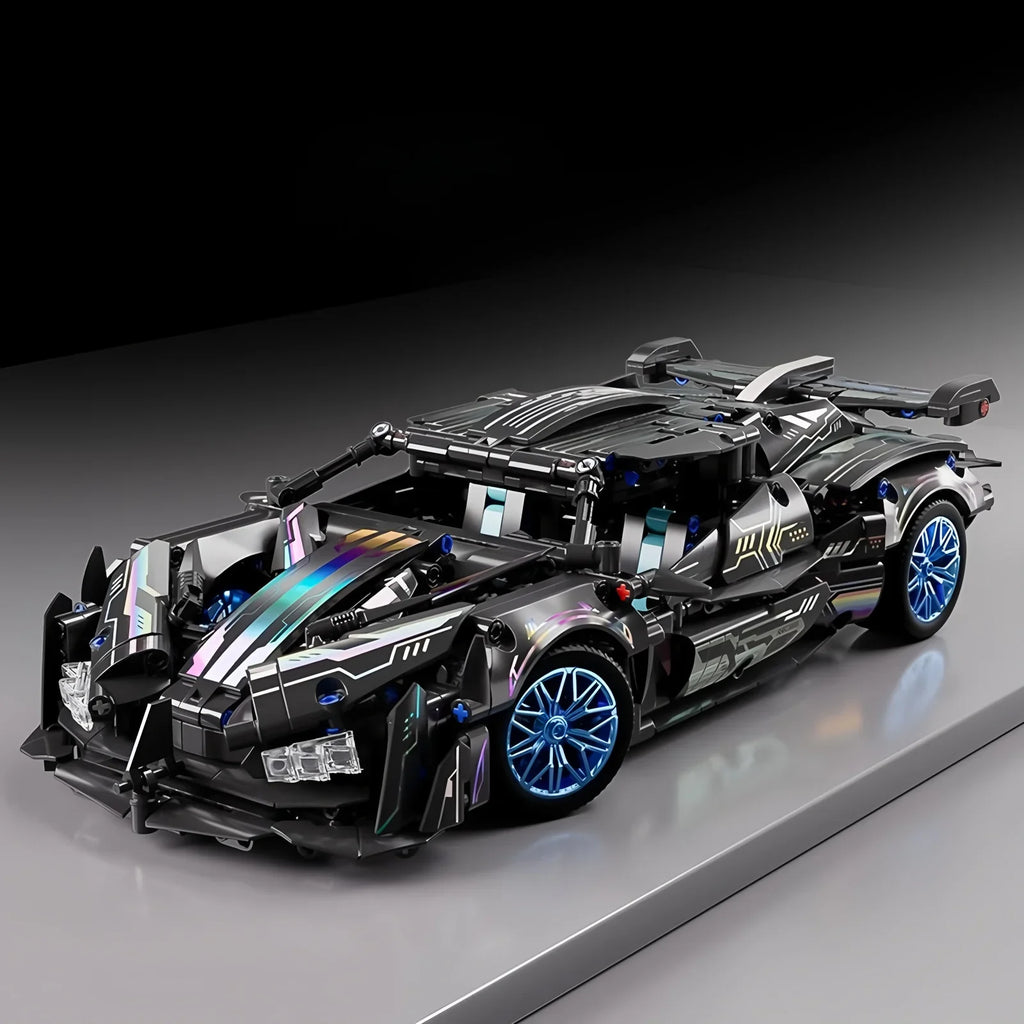Velocity GT 1:14 Scale DIY Sports Car - Building Block Model Kit