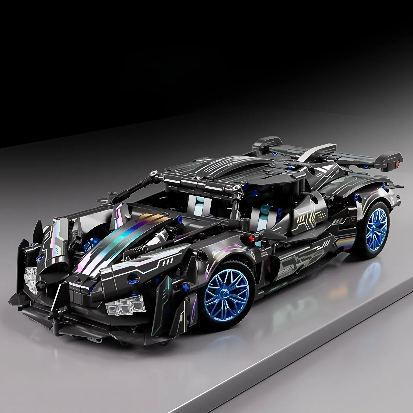 Velocity GT 1:14 Scale DIY Sports Car - Building Block Model Kit
