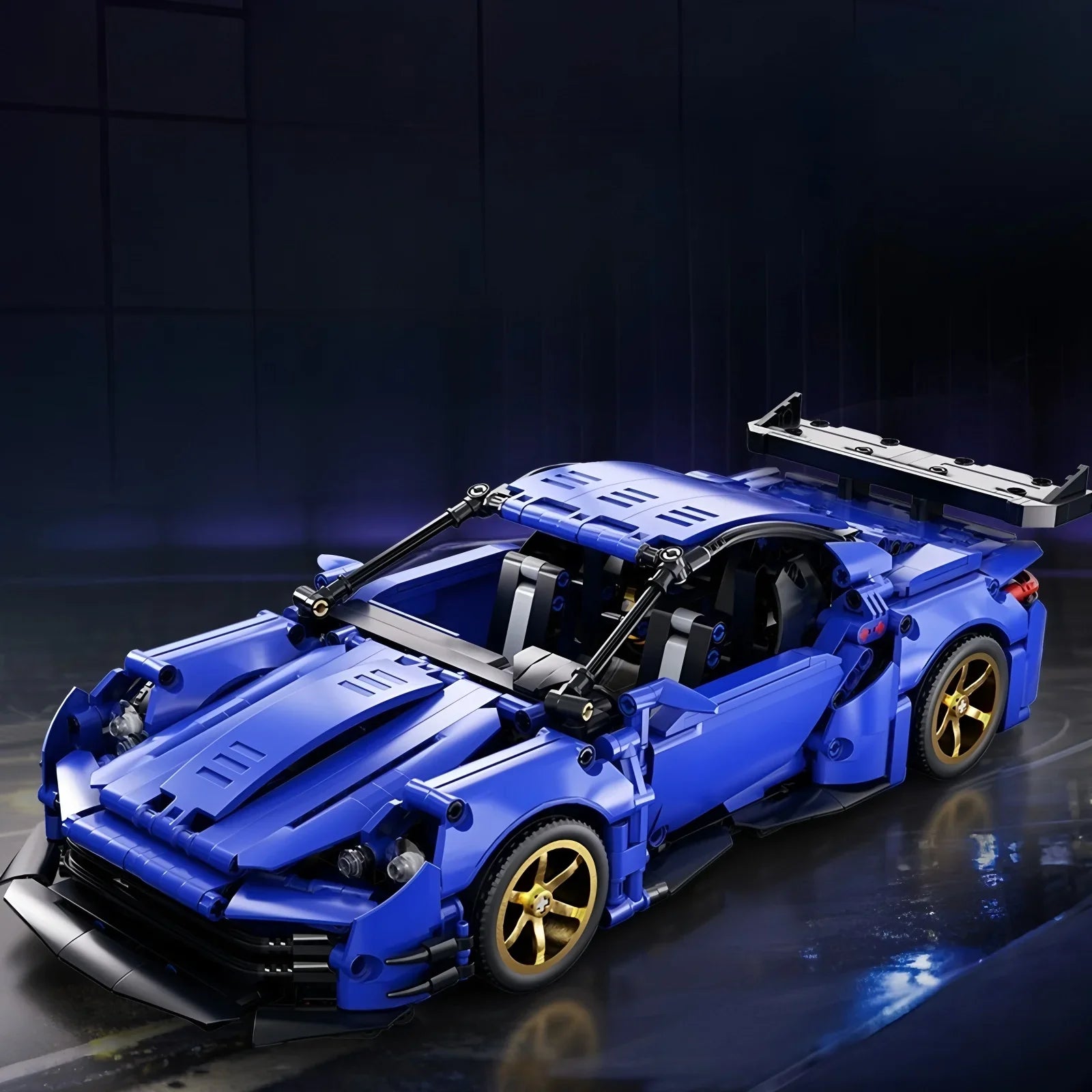 Velocity GT 1:14 RC Building Block Sports Car - DIY STEM Toy Kit