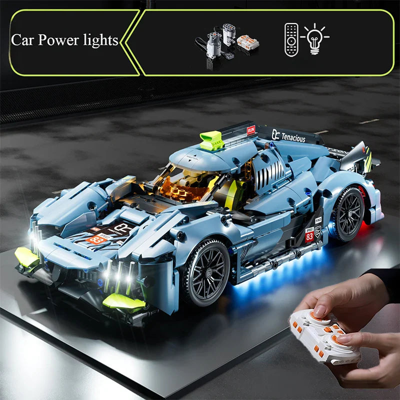 Velocity GT 1:14 RC Sports Car Building Block Set