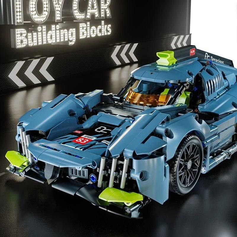 Velocity GT 1:14 RC Sports Car Building Block Set