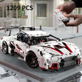 Velocity GT 1:14 Building Block RC Sports Car - 1209 Pieces