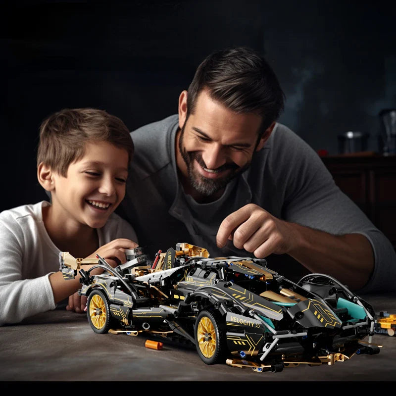 V12 Stealth Roadster - 1:14 DIY RC Technical Supercar Building Kit