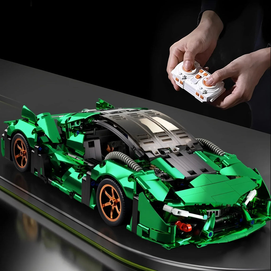 Apex Velocity 1:14 Supercar - Technical Racing Building Block Set